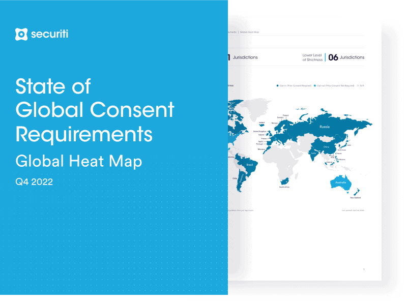 state of global consent requirements