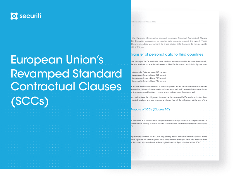 eu standard contractual clauses banner