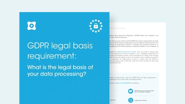 gdpr requirements data collection