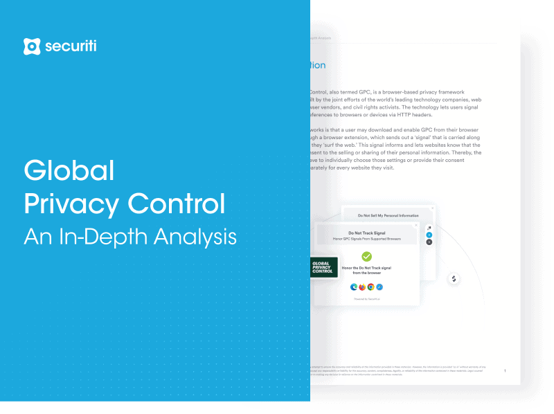 Global Privacy Control – An In-Depth Analysis In the Light of CCPA & CPRA