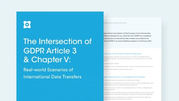 The Intersection of GDPR Article 3 and Chapter V: Real-world Scenarios of International Data Transfers