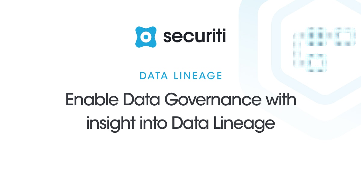 Data Lineage Tool Securiti