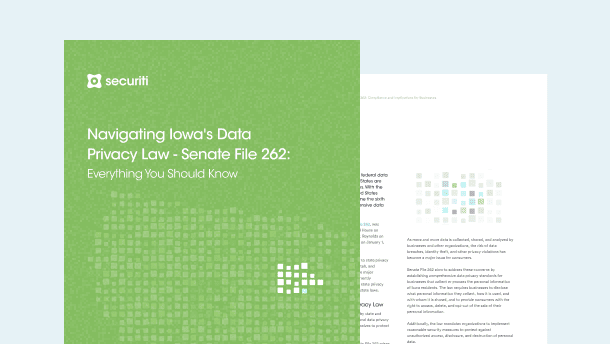 Navigating Iowa’s Data Privacy Law – Senate File 262: Compliance and Implications for Businesses