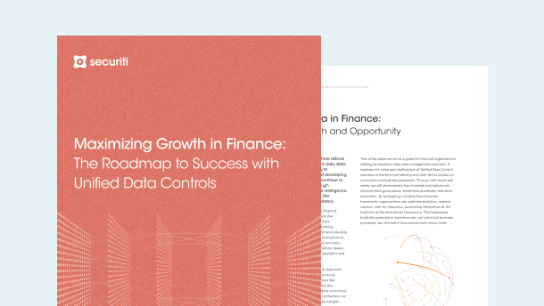 Maximizing Growth in Finance | The Roadmap to Success with Unified Data Controls
