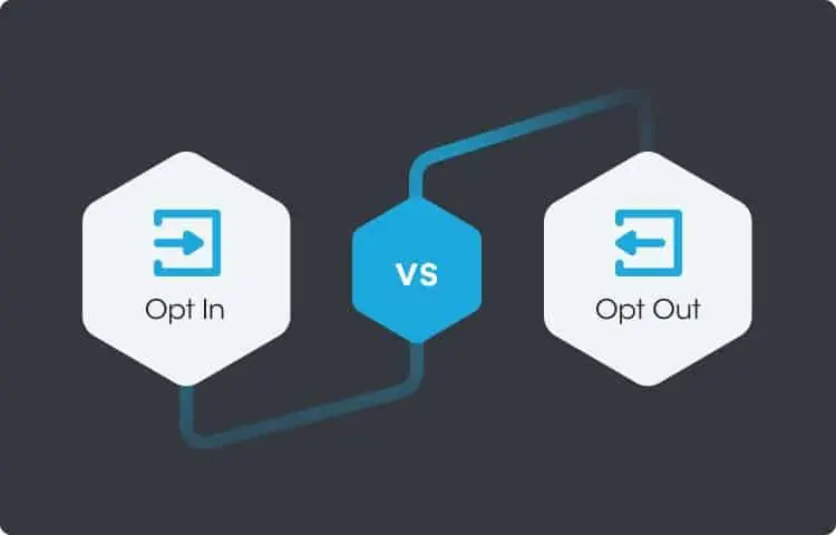 Opt In vs Opt Out banner