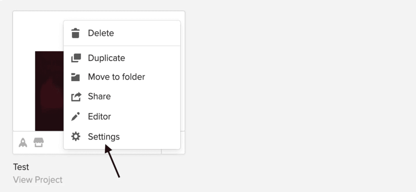 Webflow Settings