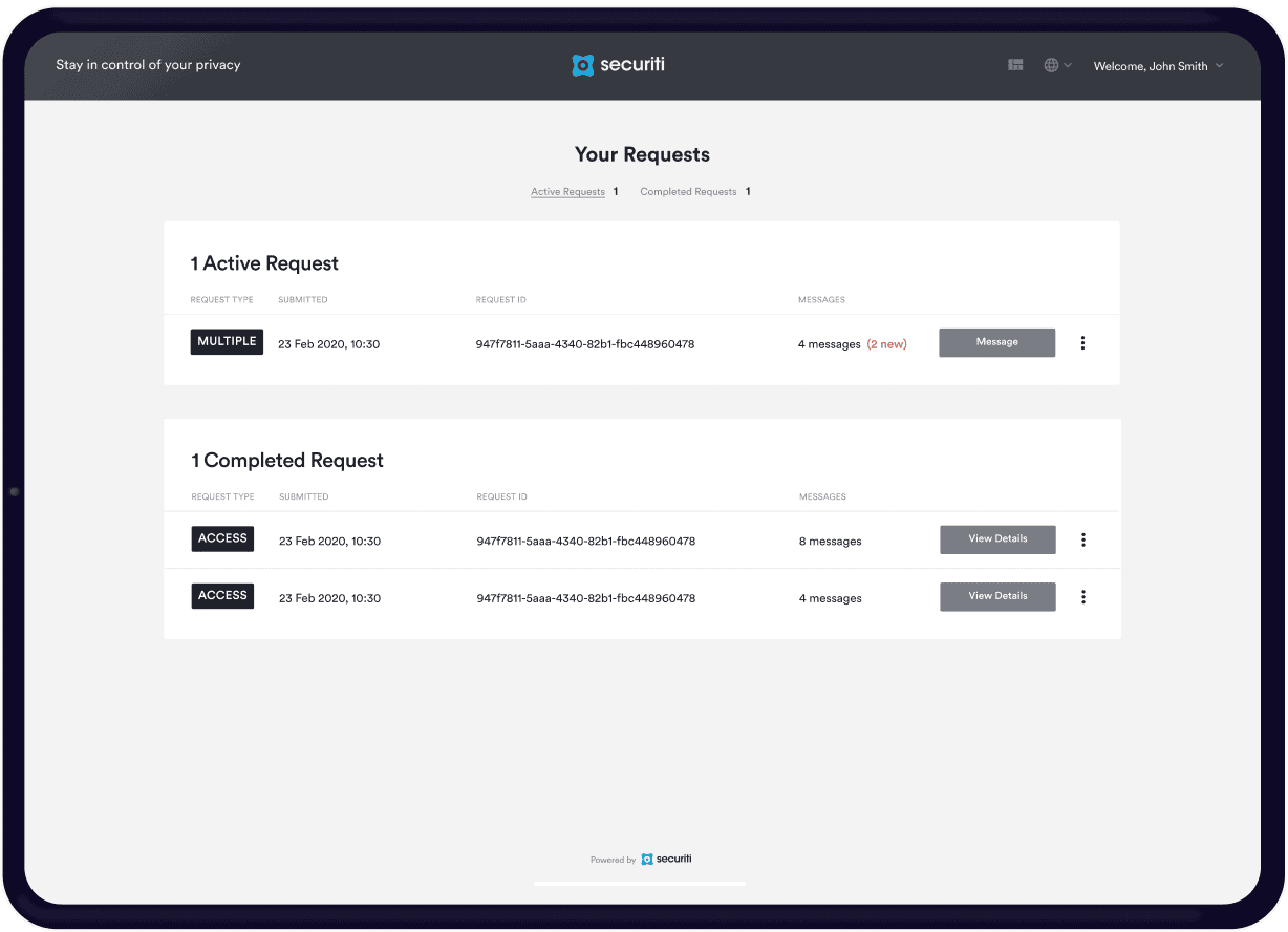 CTDPA Data Access Request Management