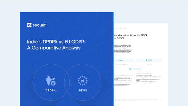 India's DPDPA vs EU’s GDPR