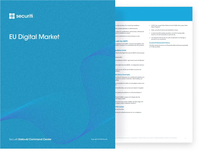 The EU Digital Market & Its Laws